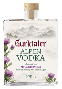Gurktaler Alpen Vodka mit Mariendistel 0,5l, 40% vol.