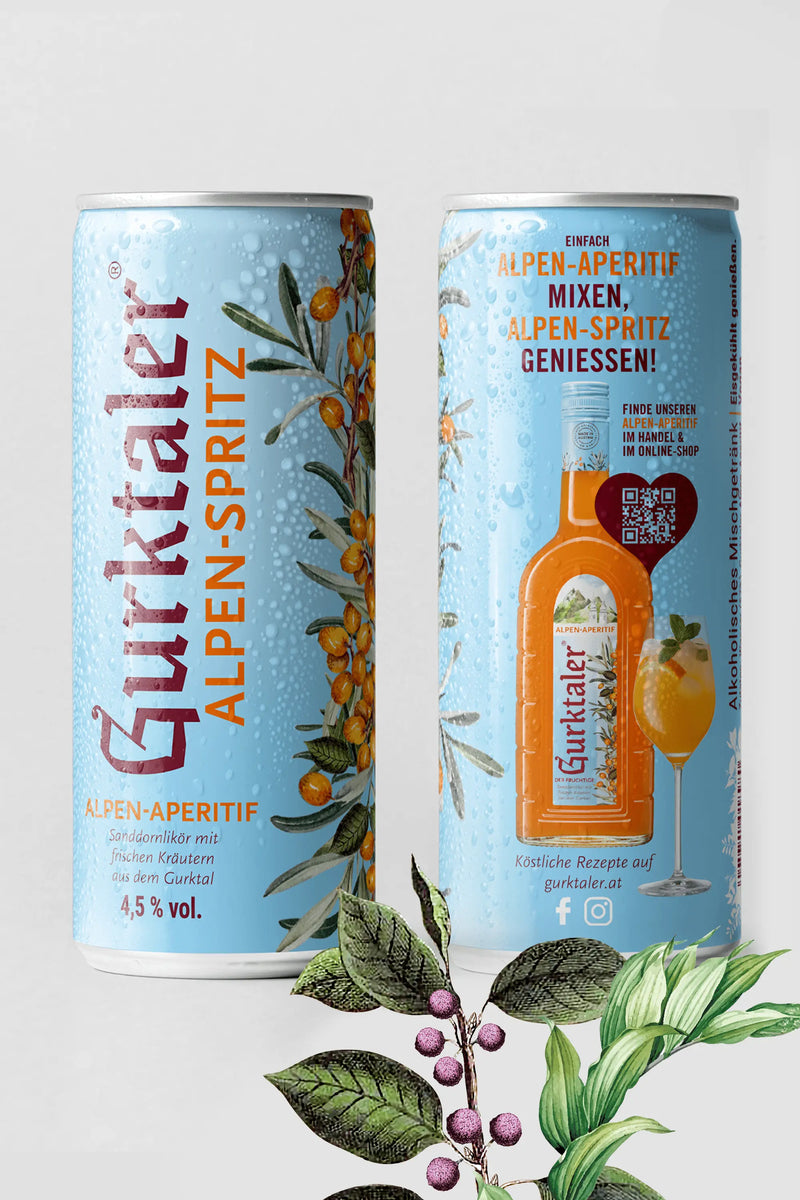 Gurktaler Alpen-Spritz Dose 4,5% vol.
