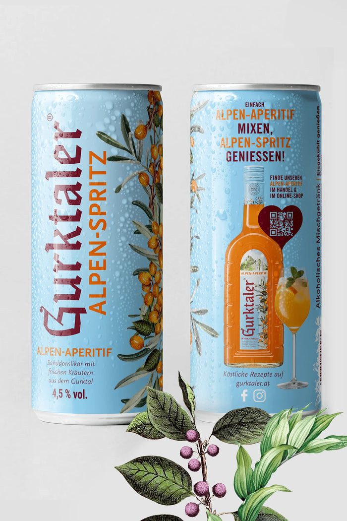 Gurktaler Alpen-Spritz Dose 4,5% vol. 24er Pack