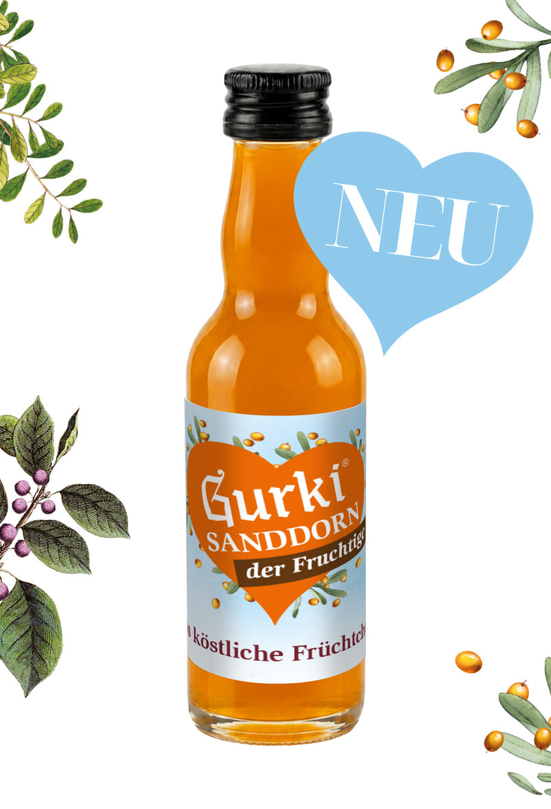GURKTALER Gurki Mini Sanddorn 0,02l, 16% vol.