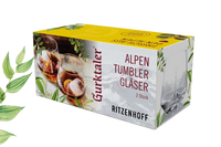 Gurktaler Alpen-Tumbler 2er-Set in Geschenkverpackung